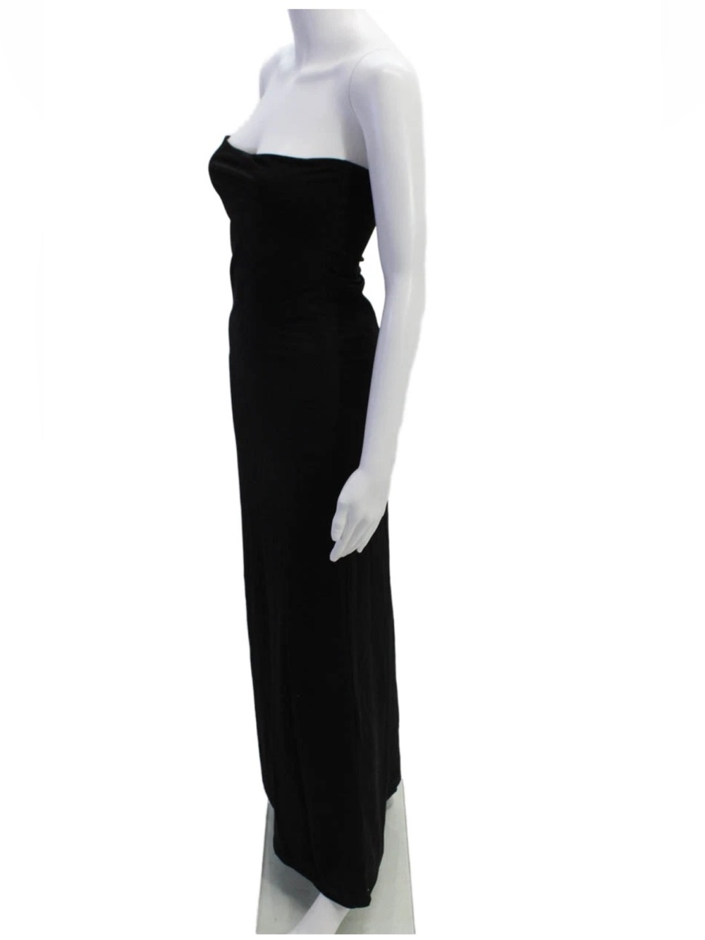 NWT Selvi The Label | Kaia Black Strapless Dress in US M - Picture 7 of 10